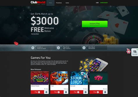 Club World Casino Review .